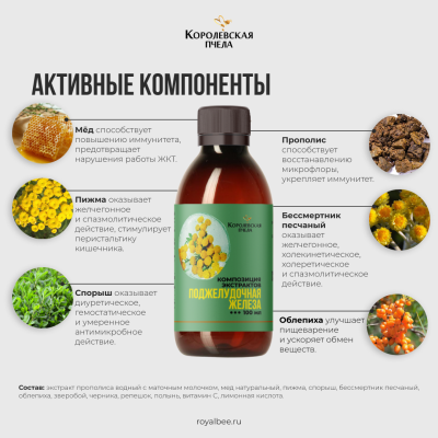 КОМПОЗИЦИЯ ЭКСТРАКТОВ "ПОДЖЕЛУДОЧНАЯ ЖЕЛЕЗА", 100 мл